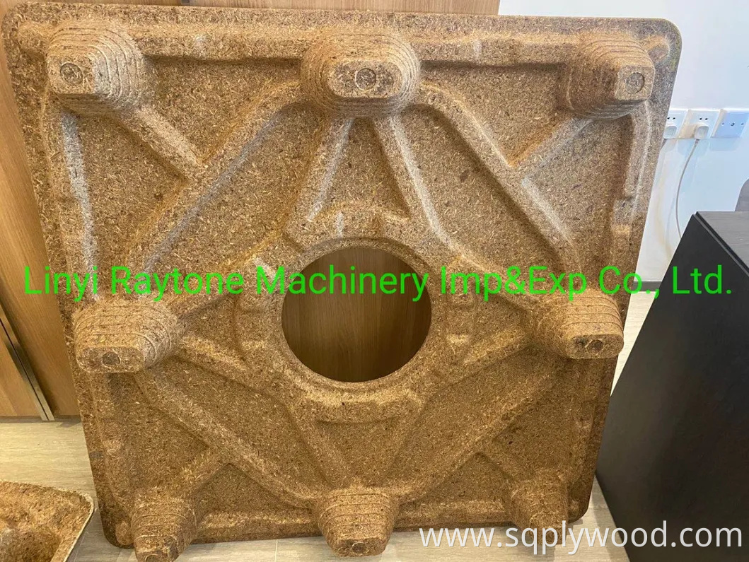 Free Fumigation High Pressure Compressed Moulding Wooden Pallet